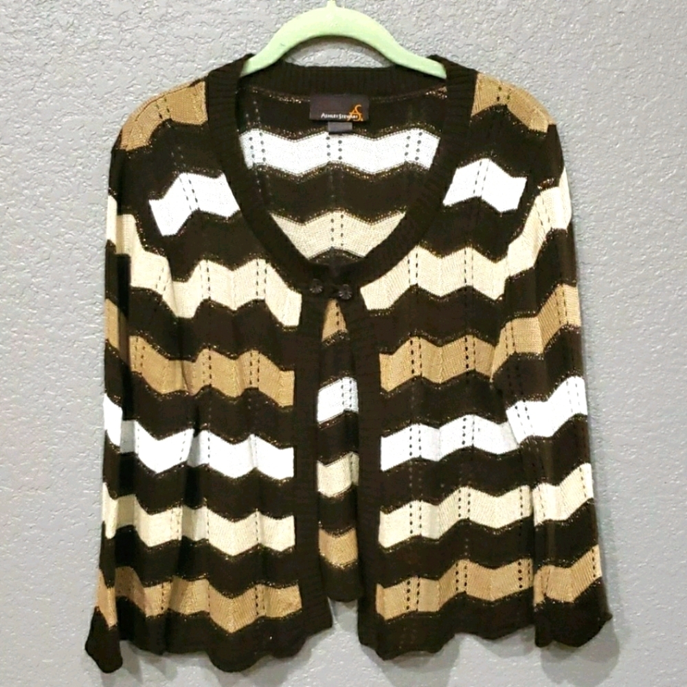 Ashley Stewart women's sweater shrug size 1X